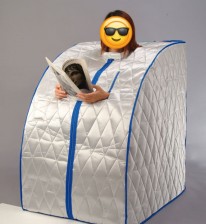 Dr.Moris-Premium Portable Home Steam Sauna Bath with Tent Steamer