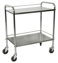 Medicine trolley Stainless steel (SS) with wheel