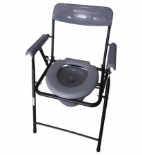 Commode Chair Karma 210 MS Front Cut with Hand Rest