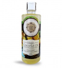 Nature's Veda Virgin Coconut Oil 500 ML - Cold Pressed