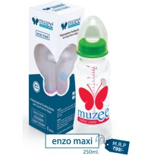 Baby care Polypropylene Feeding Bottle enzo maxi  250ml - Muzee