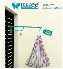 Window Cradle Hanger (Stainless and Portable ) 03 Feet -Muzee Baby Care