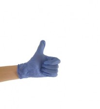 Plastic hand glove dweej