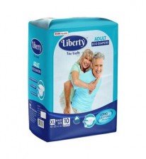 Liberty Live Freely Adult Diaper, Size: Xl
