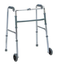 MM5070 Aluminum Walker with Wheels