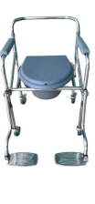 MM5051 Commode with Wheel Footrest