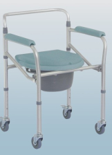 MM5056 Aluminum Commode with Wheels