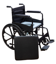 MM1020 Powder Coated Commode Wheelchair