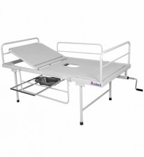 SEMI FOWLER BED MS WITH COMMODE-IHC1115